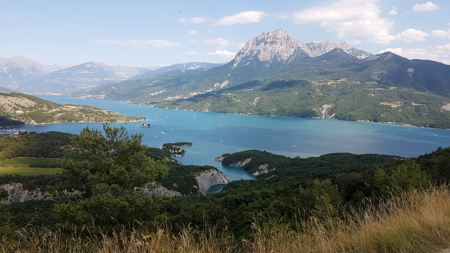 Lac de Serre-Ponçon près du gîte